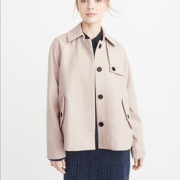 Abercrombie & Fitch Jackets & Blazers - 🆕Wool-blend swing coat